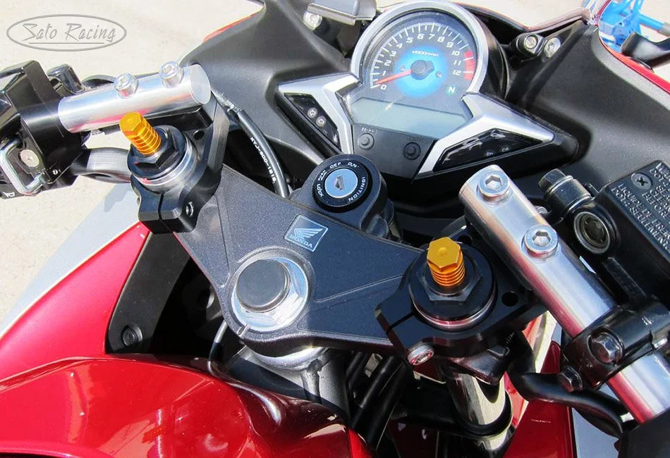 Preload Adjusters - Honda CBR250R / CBR300R 2011+ — Sato Racing